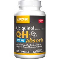 QH-absorb 100 mg, Ubiquinol Kaneka QH, 120 Softgels, Jarrow Formulas