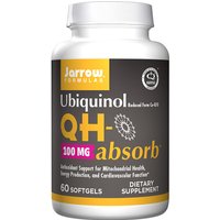 QH-Absorb 100mg, Ubiquinol Kaneka QH, 60 Softgels, Jarrow Formulas