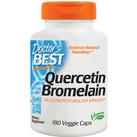 Quercetin Bromelain, Value Size, 180 Veggie Caps, Doctors Best