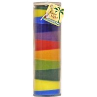 Rainbow Candle Luau Light 8 Inch, 1 Unit, Aloha Bay