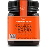 Raw Monofloral Manuka Honey KFactor 16, 250 g (8.8 oz), Wedderspoon