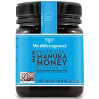 Raw Multifloral Manuka Honey KFactor 12, 250 g (8.8 oz), Wedderspoon