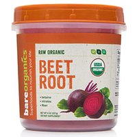 Raw Organic Beet Root Powder, 8 oz, BareOrganics Superfoods