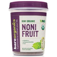 Raw Organic Noni Fruit Powder, 8 oz, BareOrganics Superfoods