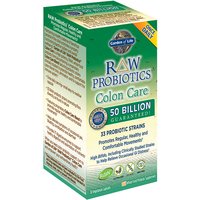 RAW Probiotics Colon Care, 30 Vegetarian Capsules x 3 Packs, Garden of Life