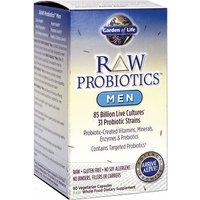 RAW Probiotics for Men, 90 Vegetarian Capsules x 3 Packs, Garden of Life
