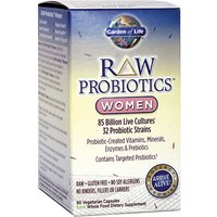 RAW Probiotics for Women, 90 Vegetarian Capsules x 3 Packs, Garden of Life