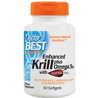 Real Krill Enhanced with DHA & EPA, 60 Softgels, Doctors Best