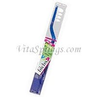 Record V Toothbrush, Nylon Bristle, Medium, Fuchs Brushes