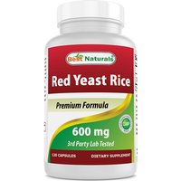 Red Yeast Rice 600 mg, 120 Capsules, Best Naturals