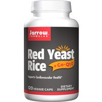 Red Yeast Rice + CoQ10, 120 Capsules, Jarrow Formulas