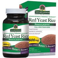Red Yeast Rice 600mg 90 caps from Natures Answer
