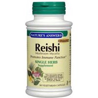 Reishi Mushroom Mycelia 90 vegicaps from Natures Answer