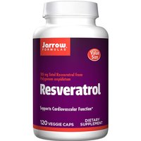 Resveratrol 100 mg, Value Size, 120 Capsules, Jarrow Formulas