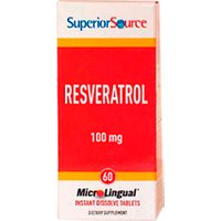 Resveratrol 100 mg, 60 Instant Dissolve Tablets, Superior Source