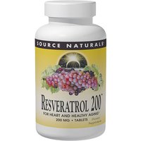 Resveratrol 200 mg, 120 Tablets, Source Naturals