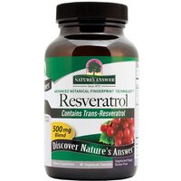 Resveratrol 250 mg, 60 Vegetarian Capsules, Natures Answer