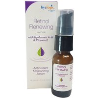 Retinol Renewing Face Serum, with Hyaluronic Acid & Vitamin, 0.47 oz, Hyalogic