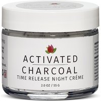 Reviva Labs Activated Charcoal Night Cream Time Release, 2 oz