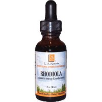 Rhodiola (5% Rosavins) Wildcrafted, 1 oz, L.A. Naturals