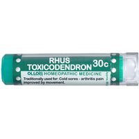 Rhus Toxicodendron 30c, 80 Pellets, Ollois Homeopathic