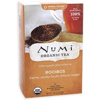 Rooibos Tea, Herbal Teasan, 18 Tea Bags, Numi Tea