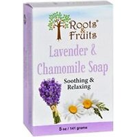 Roots & Fruits Bar Soap - Lavender & Chamomile, 5 oz