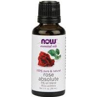 Rose Absolute Oil Blend, Natural Essential Oil, 1 oz, NOW Foods