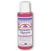 Rosewater & Glycerin, 4 oz, Heritage Products
