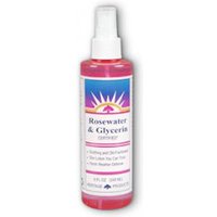 Rosewater & Glycerin with Atomizer, 8 oz, Heritage Products