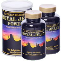 High Desert Royal Jelly 1 g, 30 Capsules, CC Pollen Company