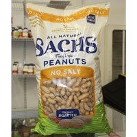 Sachs Unsalted Inshell Peanuts, 80 oz (5 lb)