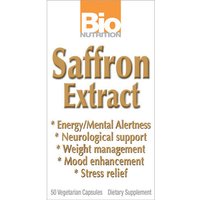 Saffron Extract, 50 Vegetarian Capsules, Bio Nutrition Inc.