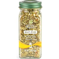 Salt-Free Citrus Seasoning Blend, 2.2 oz, Simply Organic