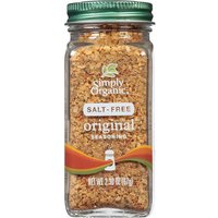 Salt-Free Original Seasoning Blend, 2.3 oz, Simply Organic