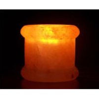 Salt Pillar Tea Light Holder, 1 Unit, Aloha Bay