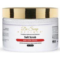 Salt Scrub - Body Glow Celeste, 12 oz (340.19 g), De Soap Boutique