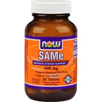 SAMe 400 mg Enteric Coated 30 Tablets, NOW Foods