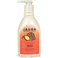 Satin Shower Body Wash Citrus 30 oz, Jason Natural