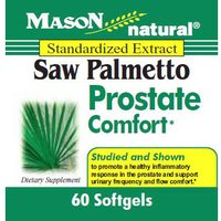 Saw Palmetto 160 mg, 60 Softgels, Mason Natural