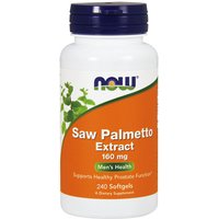 Saw Palmetto Extract 160 mg, Value Size, 240 Softgels, NOW Foods