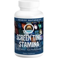 Screen Time Stamina, Body - Mind - Eye Health, 60 Tablets, Source Naturals