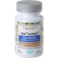 See Lutein +, Nutrients for Eyes, 30 Softgels, Quantum Health