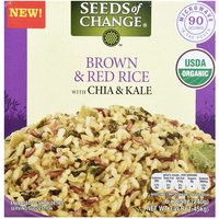 Seeds of Change Organic Brown & Red Rice with Chia & Kale, 8.5 oz x 6 Pouches