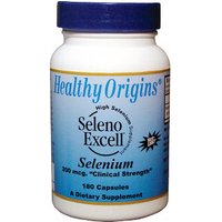Seleno Excell Selenium, 200 mcg, 180 Capsules, Healthy Origins