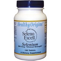 Seleno Excell Selenium, 200 mcg, 180 Tablets, Healthy Origins