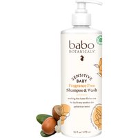 Sensitive Baby Fragrance Free Shampoo & Wash, 16 oz, Babo Botanicals