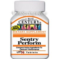 Sentry Perform Multivitamins 100 Tablets, 21st Century Health Care
