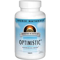 Serene Science Optimistic, Mood Health Supplement, 60 Tablets, Source Naturals