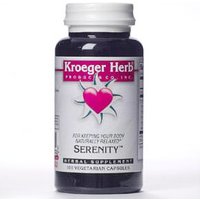 Serenity, Relaxation Formula, 100 Vegetarian Capsules, Kroeger Herb